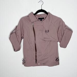 Diesel Black Gold Mauve Gimmai Jacket Size 38